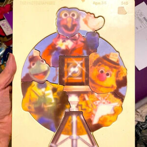 Vintage 1981 The Photographers Muppet Puzzle